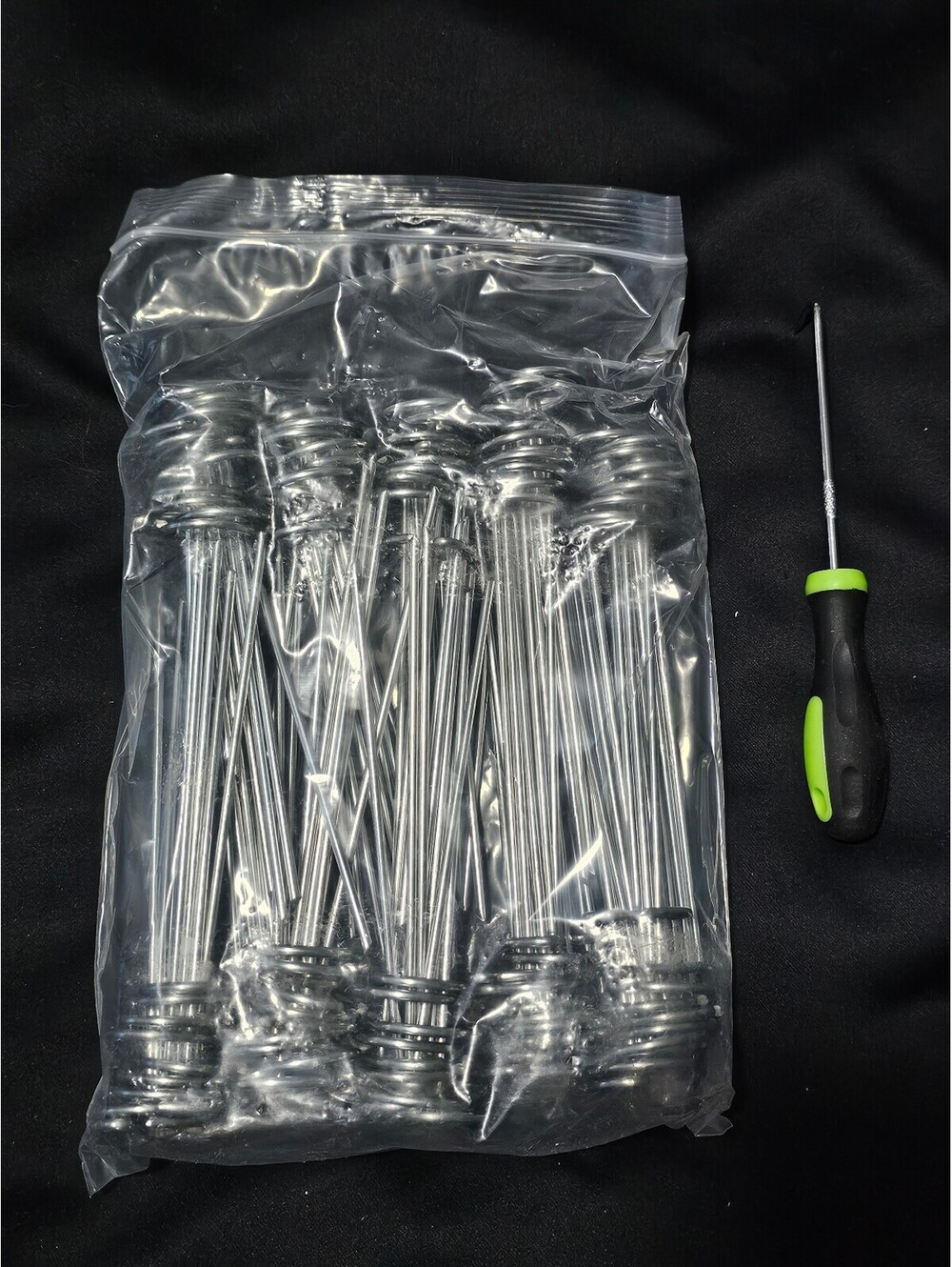 Bulk Pack of Silver Anchor Stakes for Crafting and Upholstery